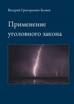 Валерий Беляев - Применение уголовного закона