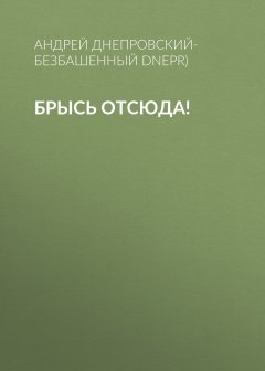 Андрей Днепровский-Безбашенный (A.DNEPR) - Брысь отсюда!
