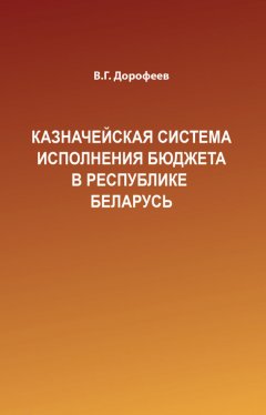 Вячеслав Дорофеев - Казначейская система исполнения бюджета в Республике Беларусь