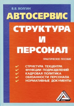 Владислав Волгин - Автосервис. Структура и персонал: Практическое пособие