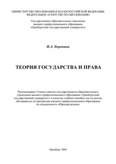 Ирина Воронина - Теория государства и права