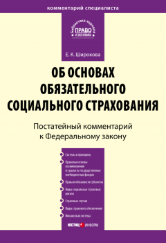 Евгения Широкова - Комментарий к Федеральному закону от 16 июля 1999 г. № 165-ФЗ «Об основах обязательного социального страхования» (постатейный)